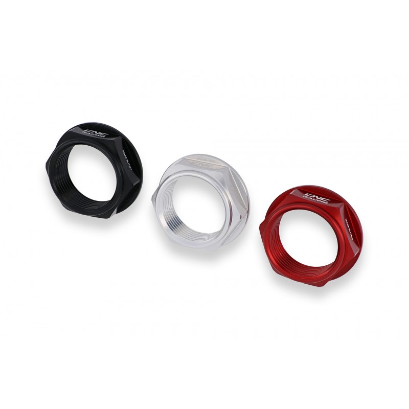 CNC Racing Swingarm Pivot Nut for Aprilia RSV4 / Tuono V4 and Rear Axle Nut for RS / Tuono 660 CNC Racing Swingarm Pivot Nut for Aprilia RSV4 / Tuono V4 and Rear Axle Nut for RS / Tuono 660